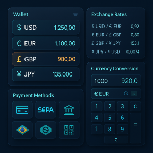 multi currency wallet system